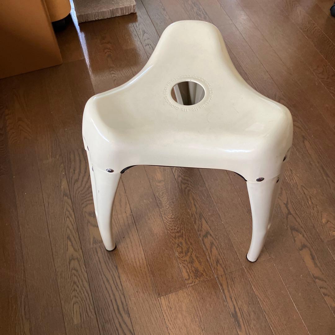 廃盤 ダルトン ウィズダムスツール アイボリー スタッキング スツール