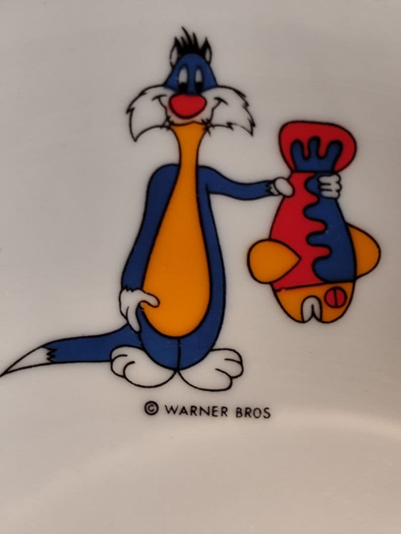 LOONEY TUNES 　グラス　　昭和レトロ　 レトロポップ　カレー皿
