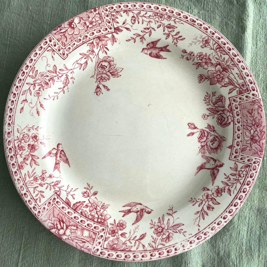 【じえいこあらページです】Bordeaux プレートセットツバメ7枚