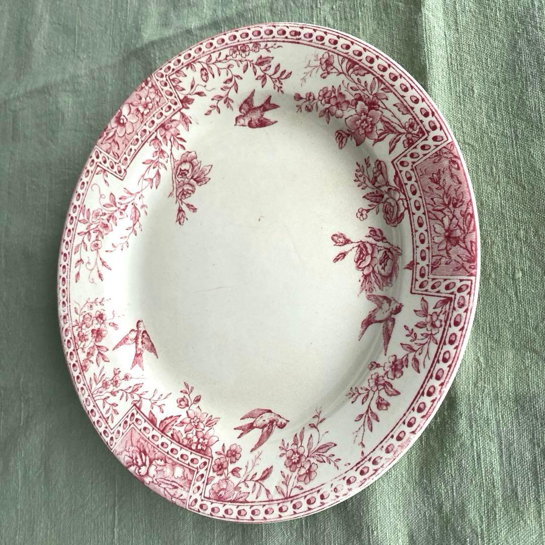 【じえいこあらページです】Bordeaux プレートセットツバメ7枚