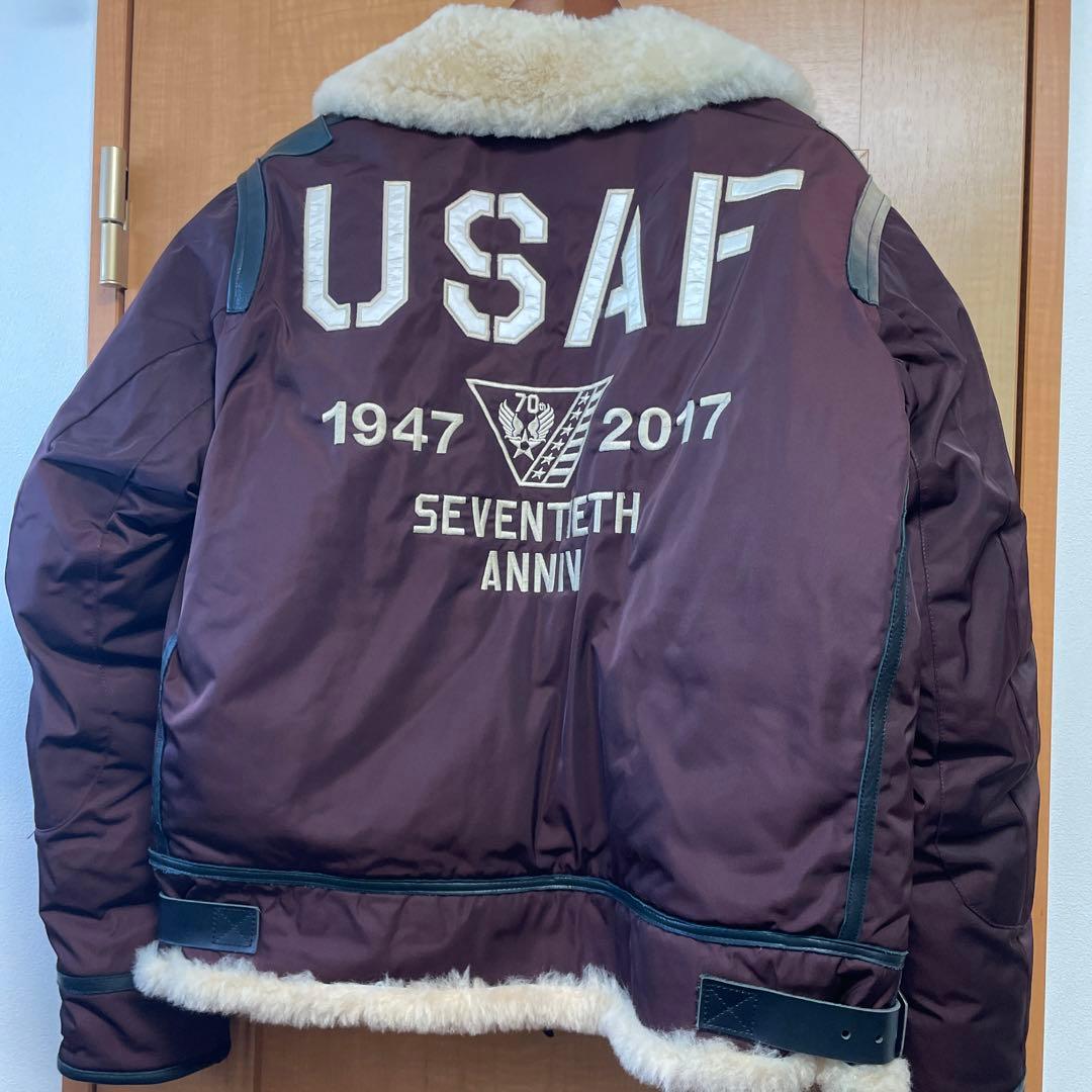 初売りセール‼️アビレックス70周年USAFタイプB-3 ダウン Lサイズ
