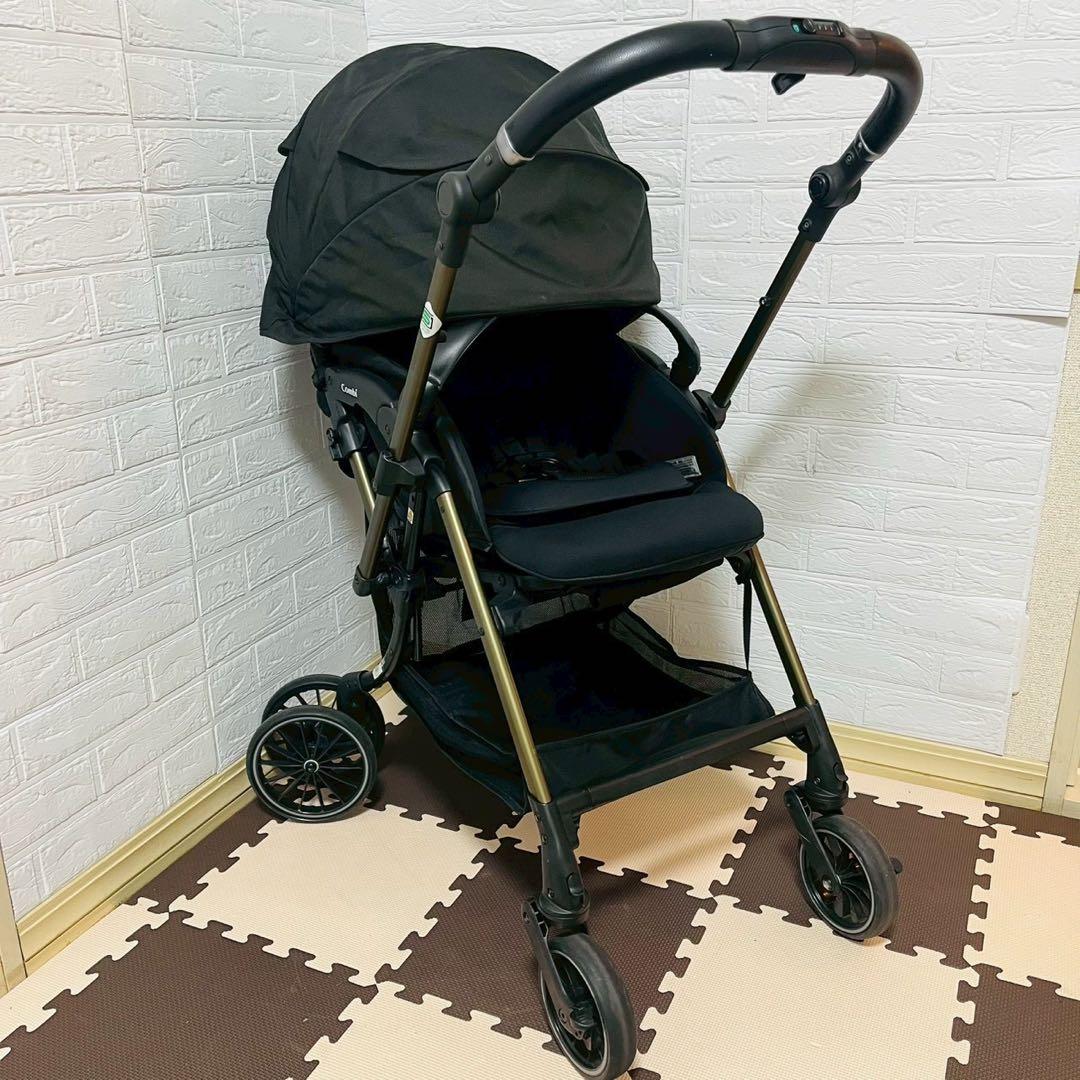 ☆ほぼ新品☆コンビ☆ベビーカー☆スゴカルSwitch plus ☆エッグショック