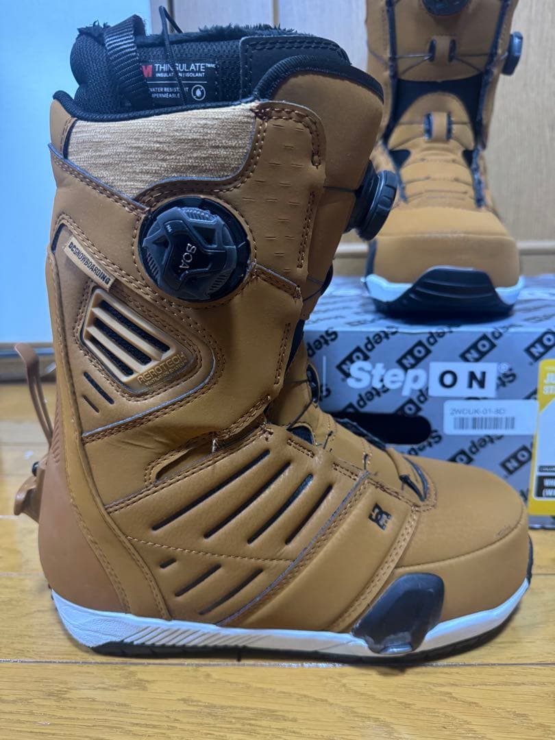 DC Judge Step On ブーツ 8.0 ブラウン