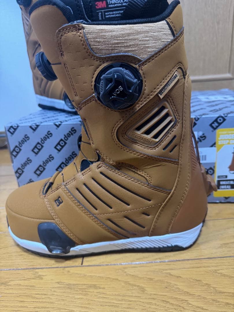 DC Judge Step On ブーツ 8.0 ブラウン