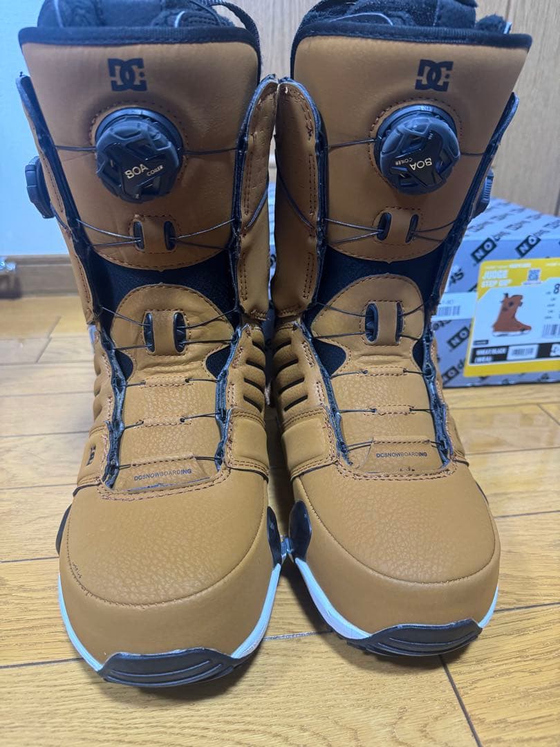 DC Judge Step On ブーツ 8.0 ブラウン