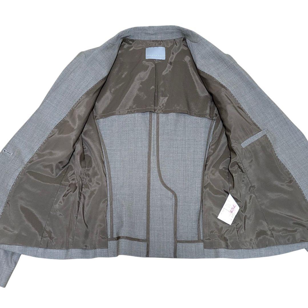 セオリーリュクス✨テーラードパンツスーツ　スカート3点セット　セットアップ