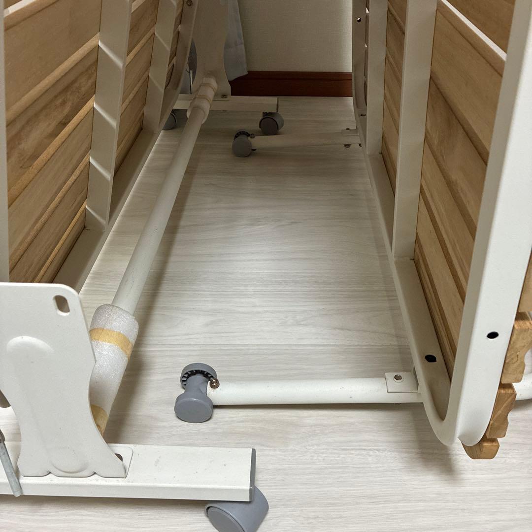 ニトリ　折りたたみ桐スノコベッド