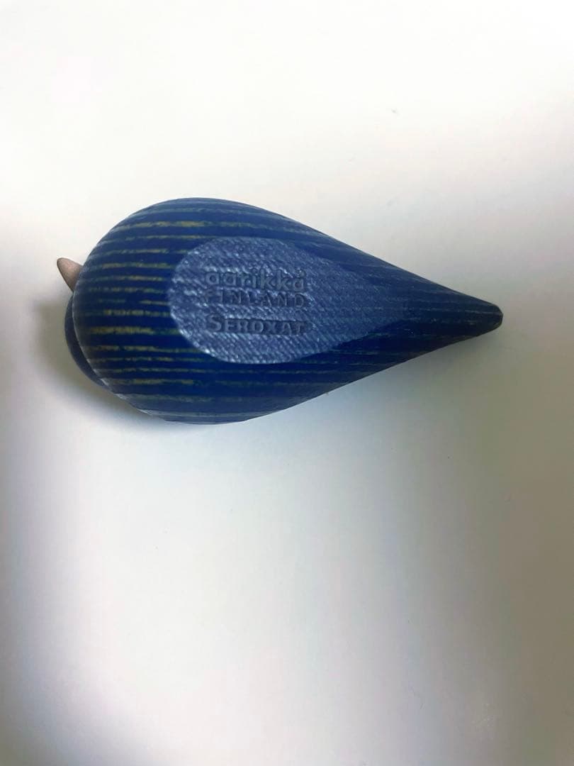 aarikka アーリッカ　青い鳥　オブジェ　北欧ビンテージ