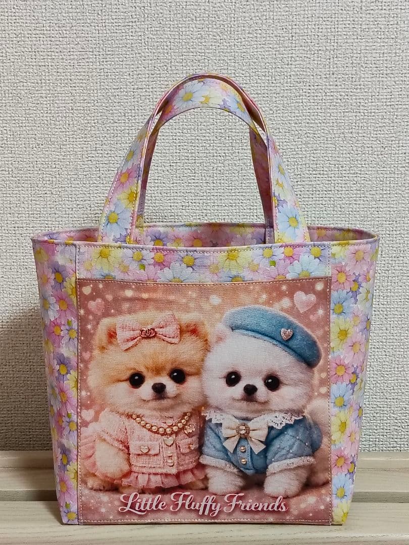 【受注制作】両面ミニトート１点 ミニトート1325