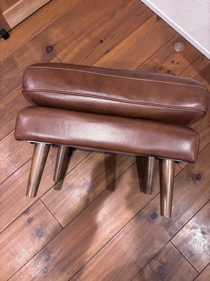 美品✨希少•廃盤品 UNICO MOLN ウニコ モルン オットマン　本革