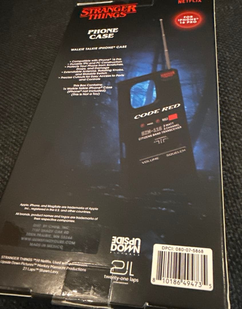 ストレンジャーシングスiPhone 16proケース スマホカバー