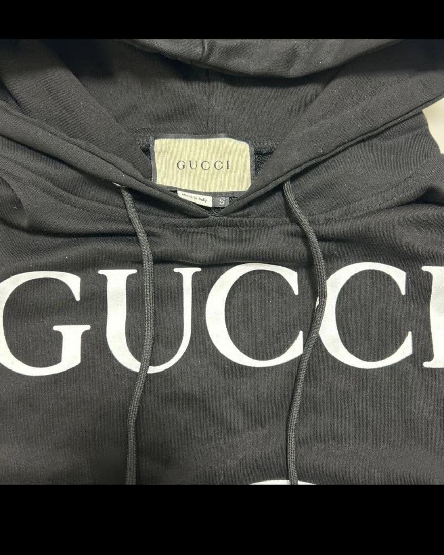 K*U様 GUCCI ブラック パーカー