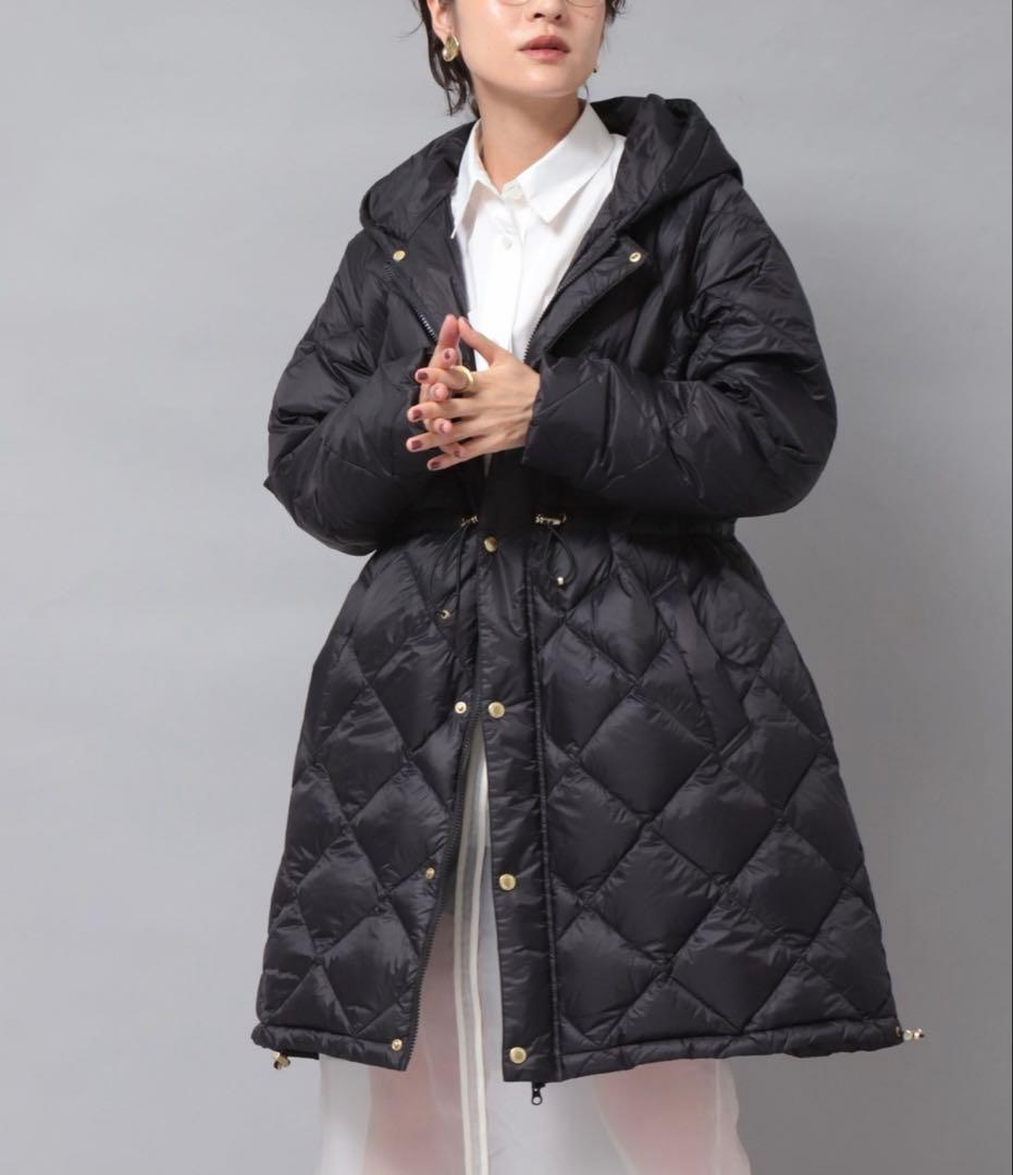 NOLLE’SとTAION 別注ミドル丈Aラインフードダウン