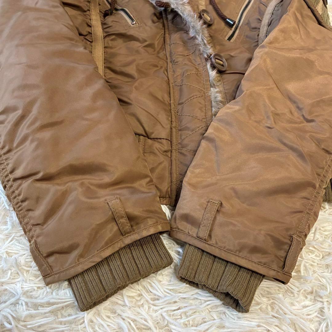 アヴィレックス N-2B ミリタリージャケット ファー M