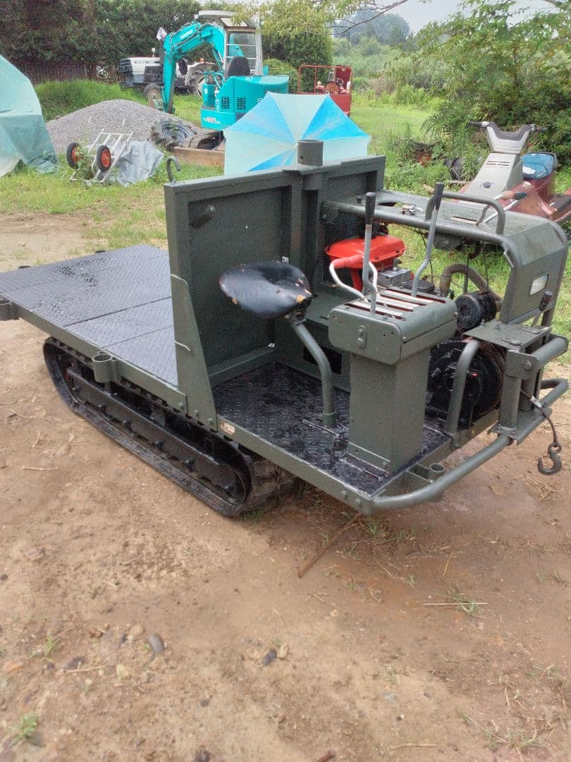 筑水 クローラー 運搬車 GL752 ウインチ搭載 (ガソリン)
