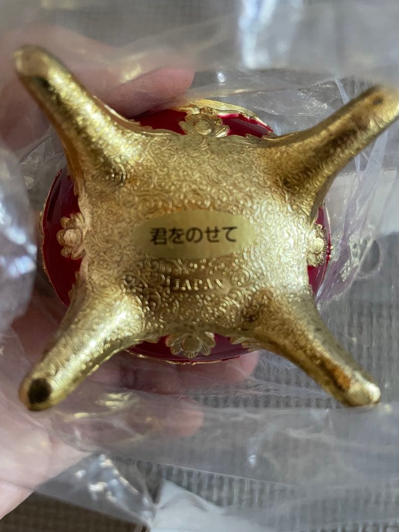 小樽オルゴール堂オルゴール　エッグ型カメオ　君をのせて