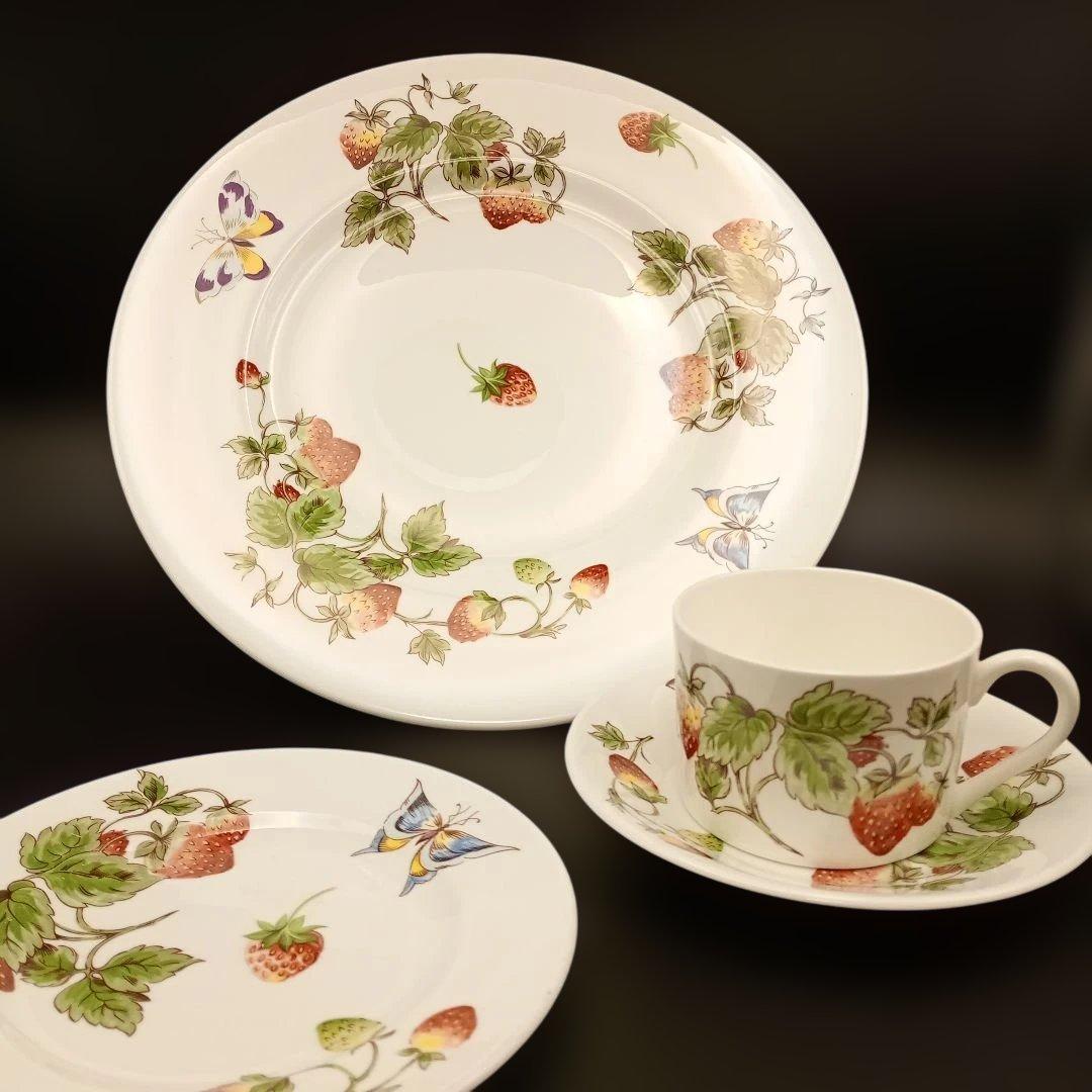 コールポート カップ・皿５、大皿３のセット（減数可）