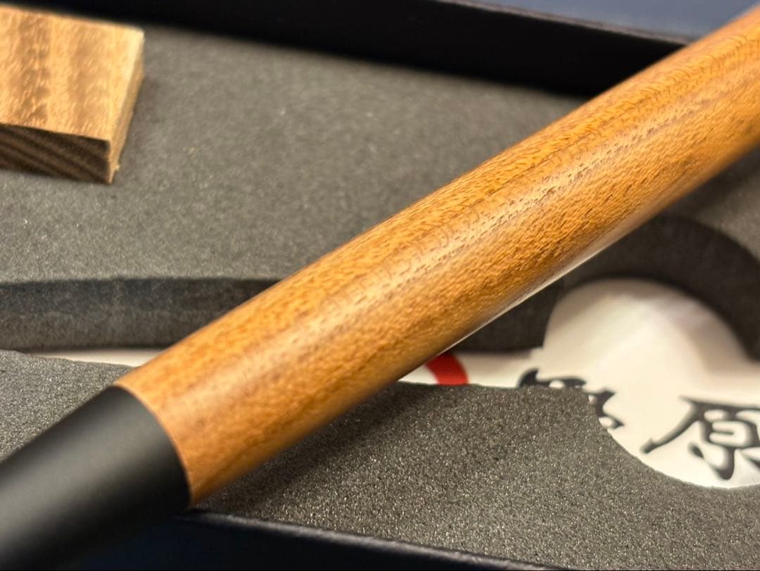 野原工芸 槐（エンジュ） シャープペンシル 付属品完備 ゴールド