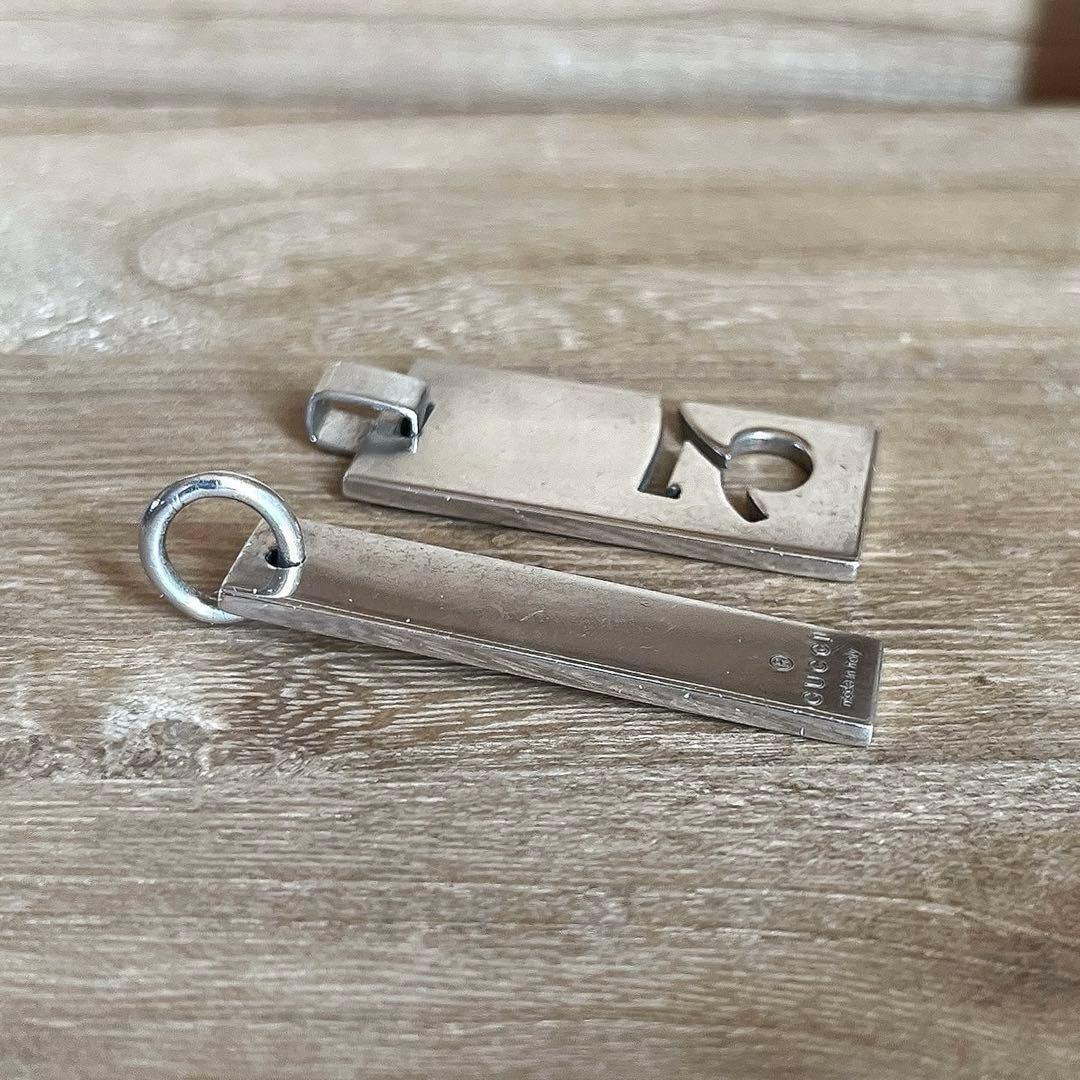 GUCCI グッチ ペンダント 2個セット 925 SILVER