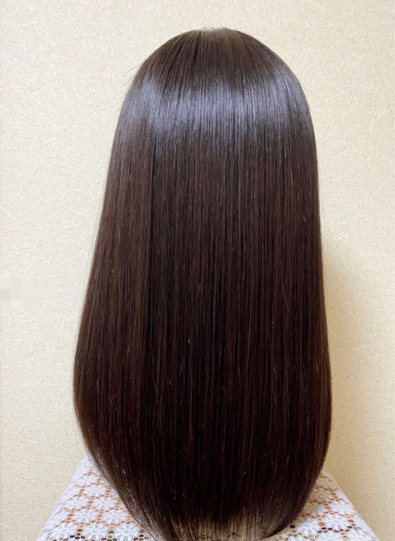 高級レミー人毛100% 自然色　SM 50㎝リアルスキン　レミー人毛医療用