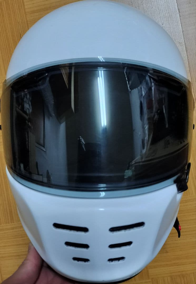 フルフェイスAraiヘルメット ホワイト クリアシールド