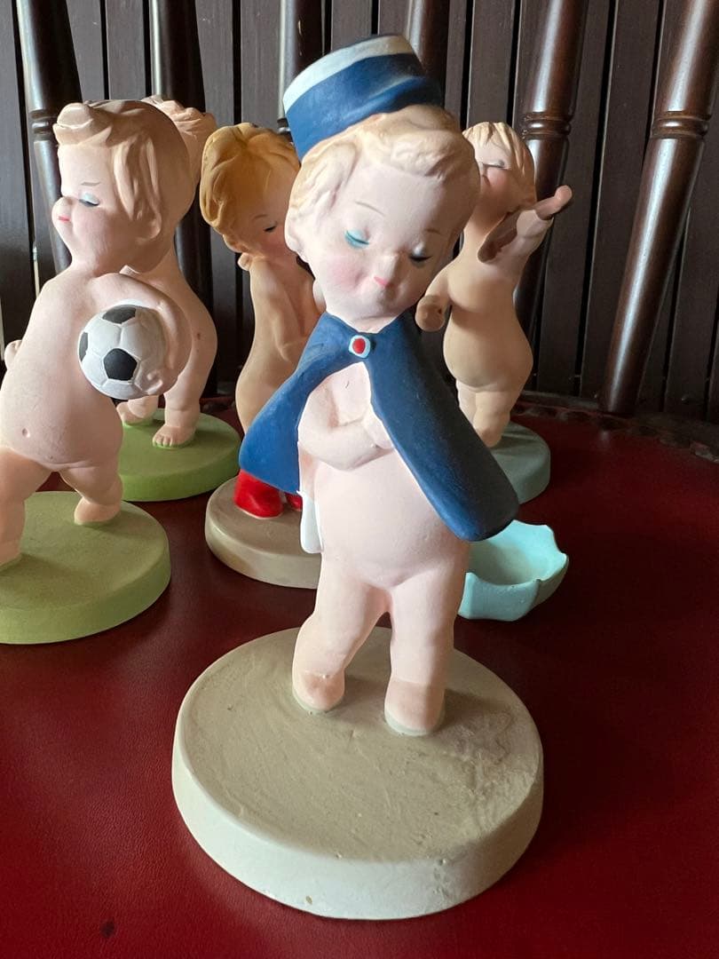 非売品★ 高島屋 タカシマヤ ローズちゃん5体昭和 レトロ 置き物 飾り