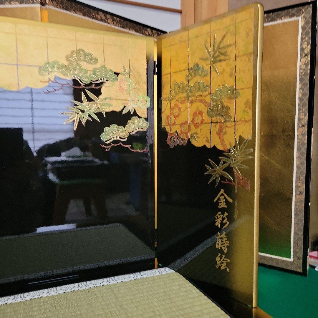 五月人形　K503　金箔と松竹梅　O