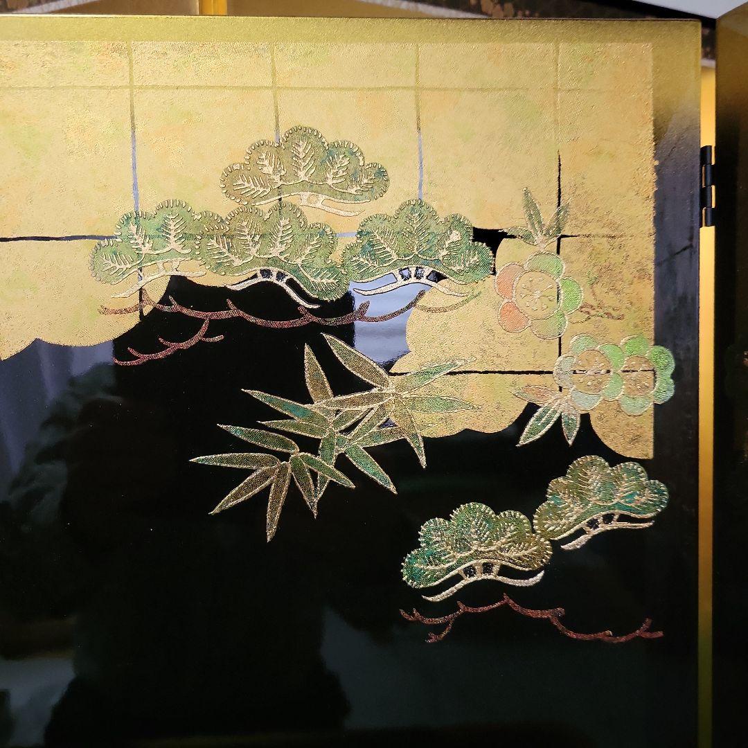 五月人形　K503　金箔と松竹梅　O