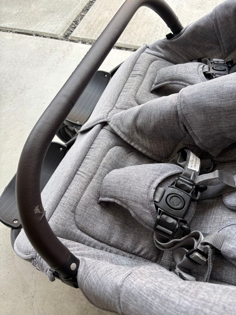 クリーニング済⭐︎エアバギー　ココダブル　双子　ベビーカー