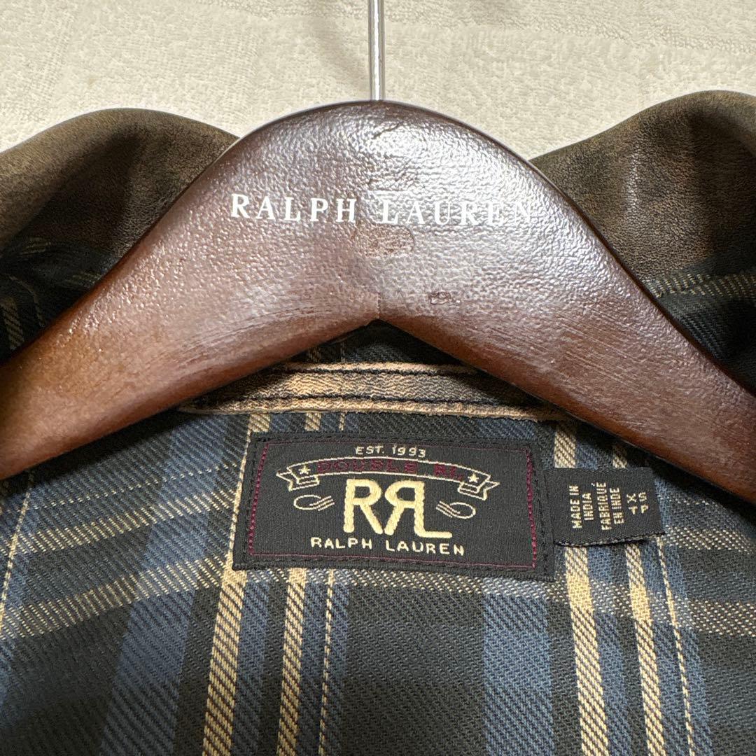 限定セール　RRL ダブルアールエル　ラルフローレン レザージャケット　革ジャン