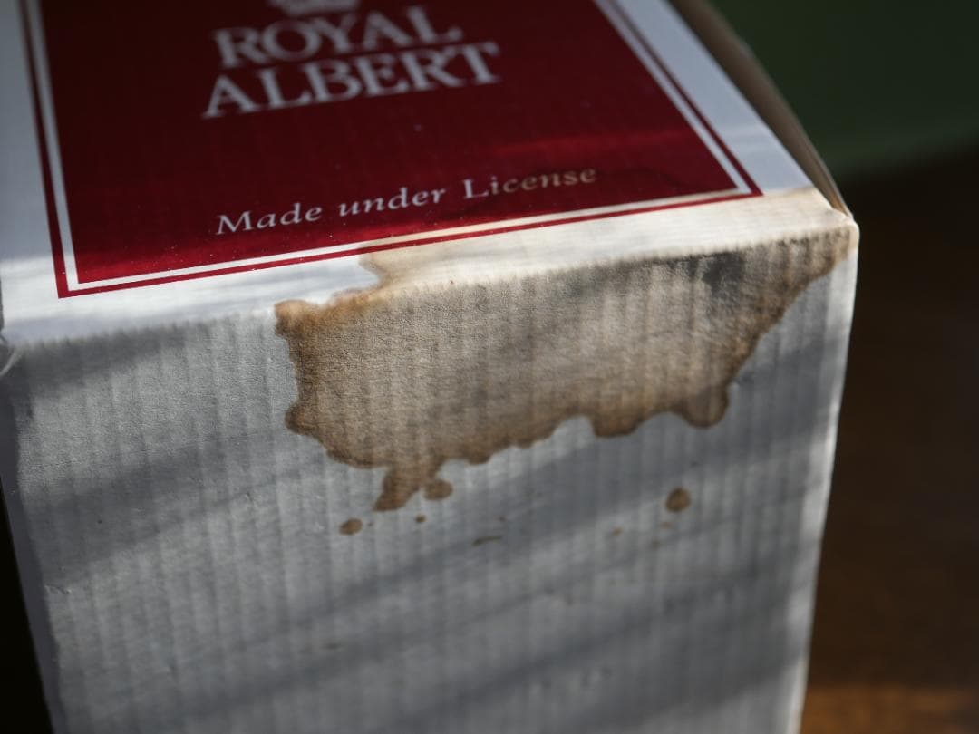 未使用ロイヤルアルバートオールドカントリーローズ ミニチュアセット付ティ―ポット