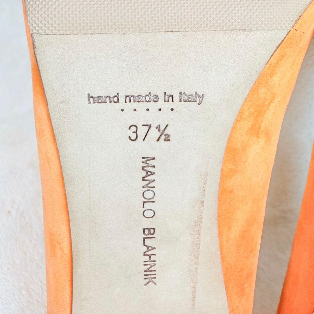 【美品】MANOLO BLAHNIK マノロブラニク スエード パンプス