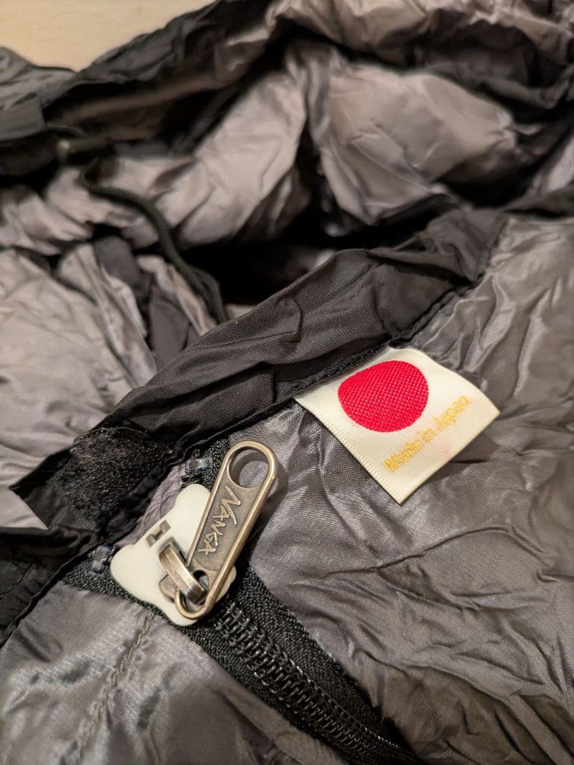 NANGA 寝袋　シェラフ　450STD 650FP　日本製　ナンガ