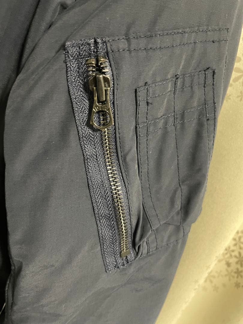 Pherrow's フェローズ　MA-1 グランドクルージャケット 38ネイビー