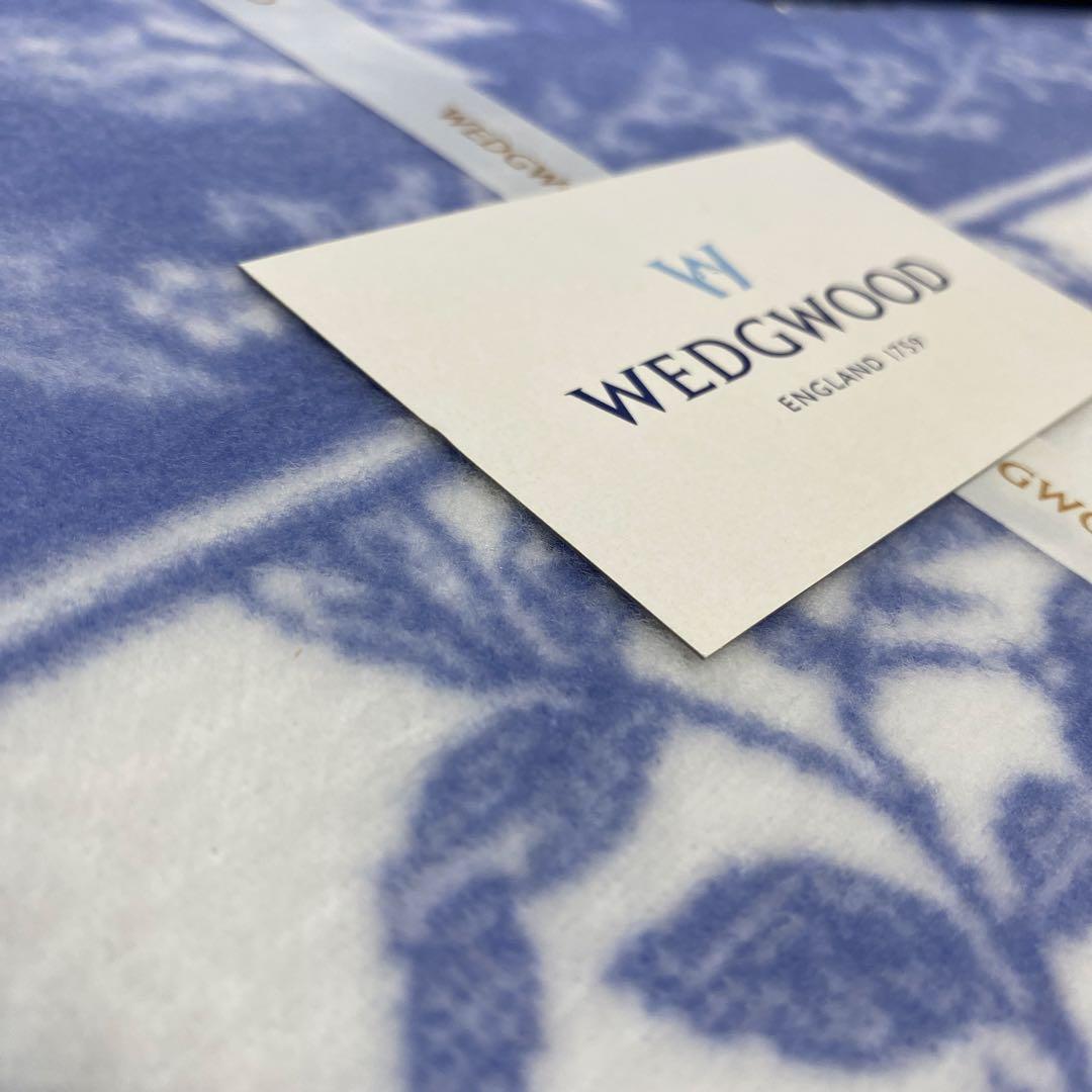 未使用　ウェッジウッド　 棉毛布　140×200㎝　日本製