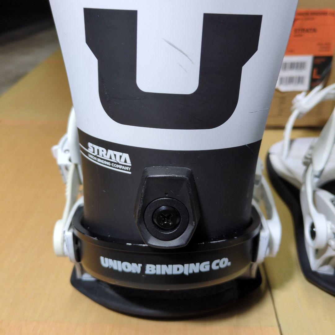 UNION STRATA ビンディング ホワイト Lサイズ