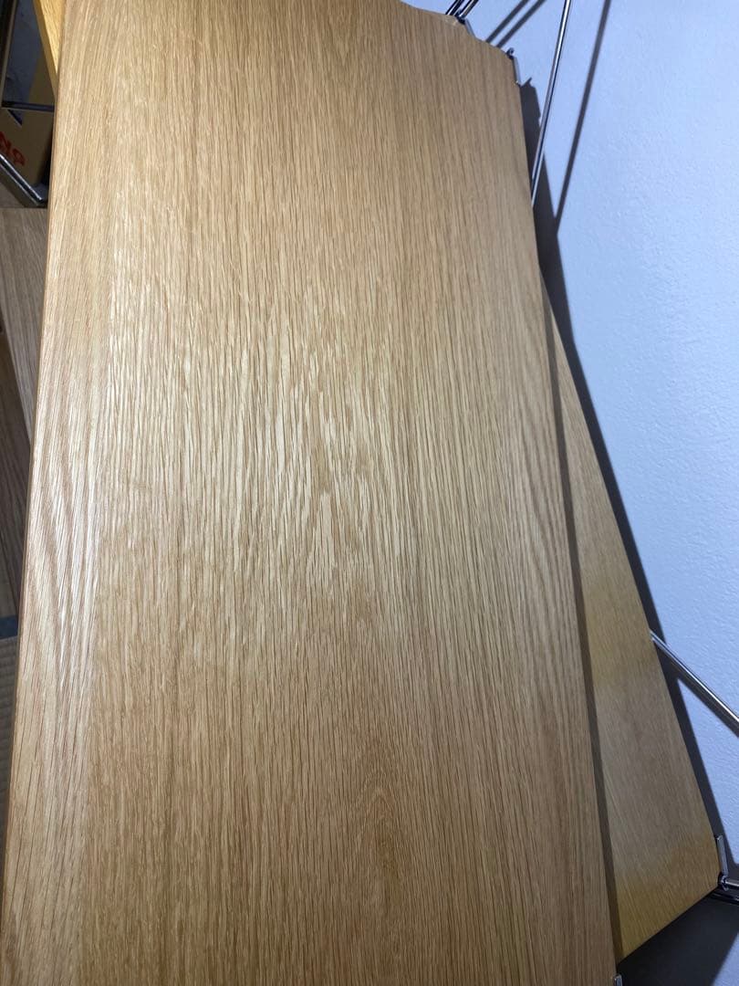 ✨大人気✨無印良品　ステンレスユニットシェルフ大ワードローブ　オーク