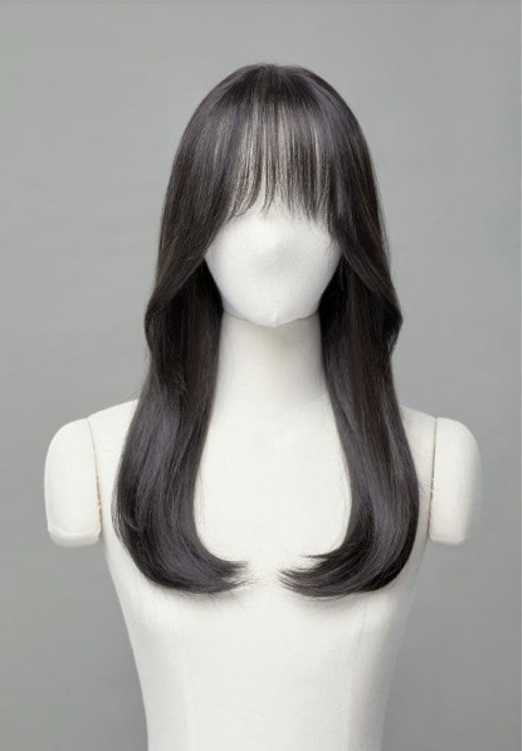 ピンクエイジ 手植えフルウィッグ マルス ストレート ナチュラルブラック