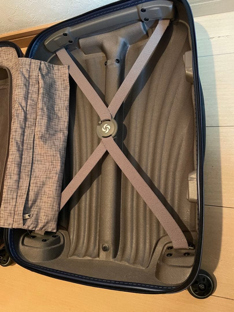 サムソナイト　コスモライト36L 機内持込み可　 超軽量人気のミッドナイトブルー