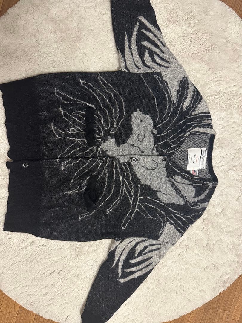 トップス DAIRIKU 23SS LeopardMohairCardigan Knit