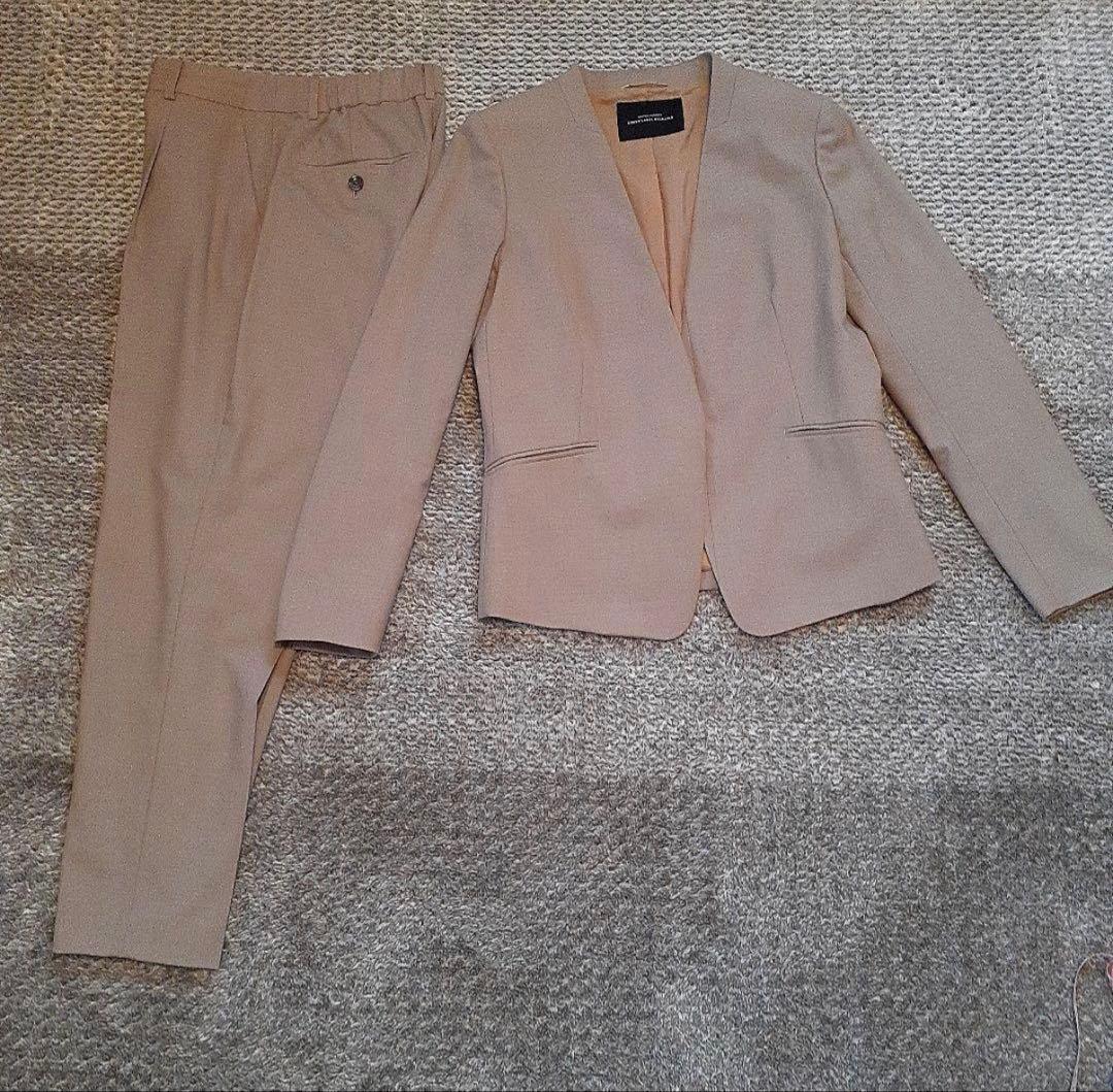 UNITED ARROWS ベージュ ビジネススーツ サイズ38