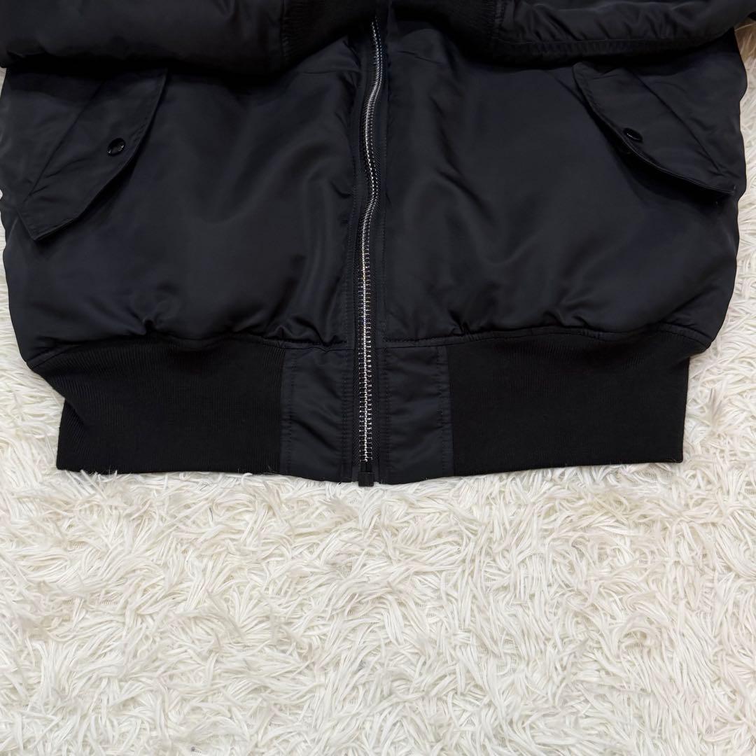 1945　アルファインダストリーズ　MA-1フライトジャケット　Lサイズ　黒