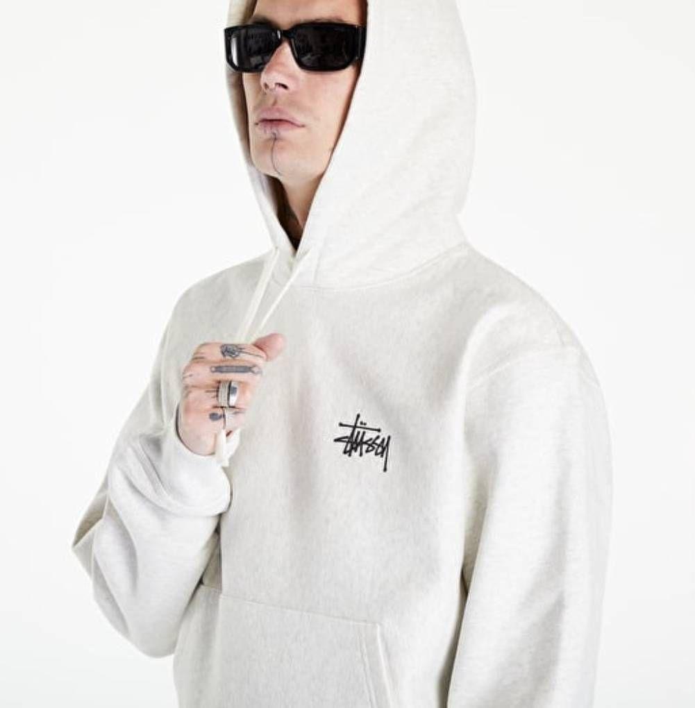 STUSSY ベーシック プルオーバー フード パーカー M