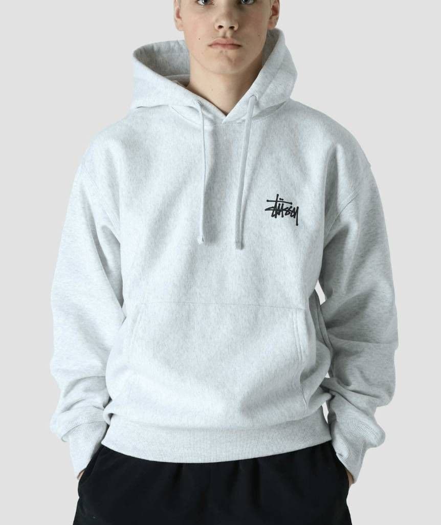 STUSSY ベーシック プルオーバー フード パーカー M