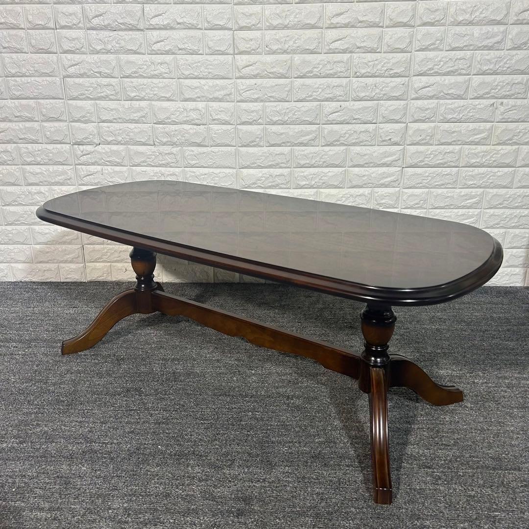 Karimoku カリモク家具 センターテーブル コロニアル 極美品 I122