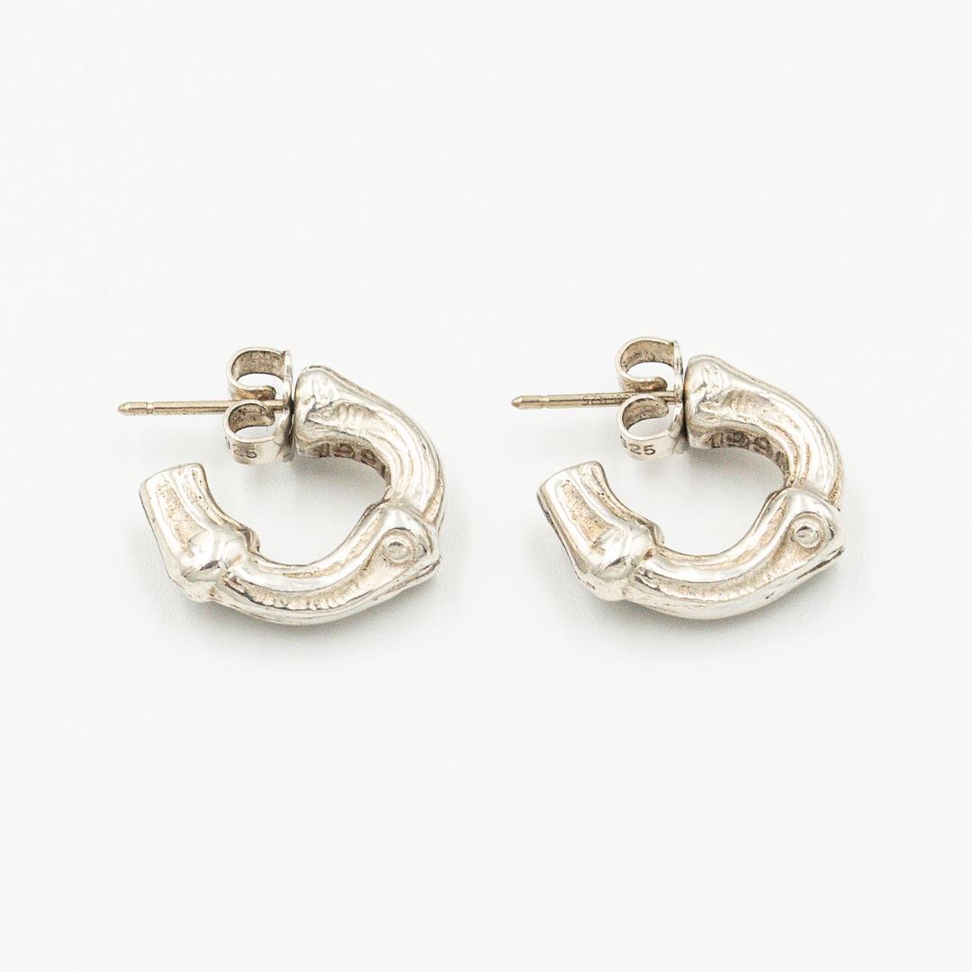 ヴィンテージ ティファニー バンブー ピアス シルバー 1996