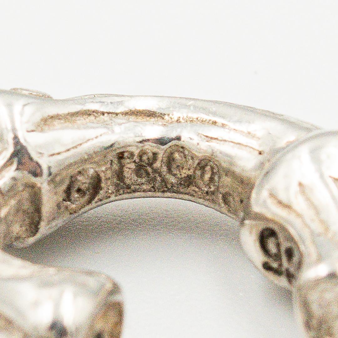 ヴィンテージ ティファニー バンブー ピアス シルバー 1996