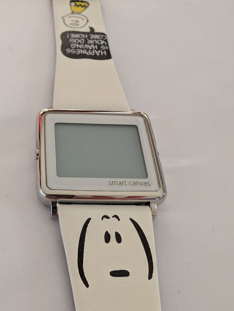 新品未使用　EPSONスマートキャンバス　ヴィンテージスヌーピー腕時計