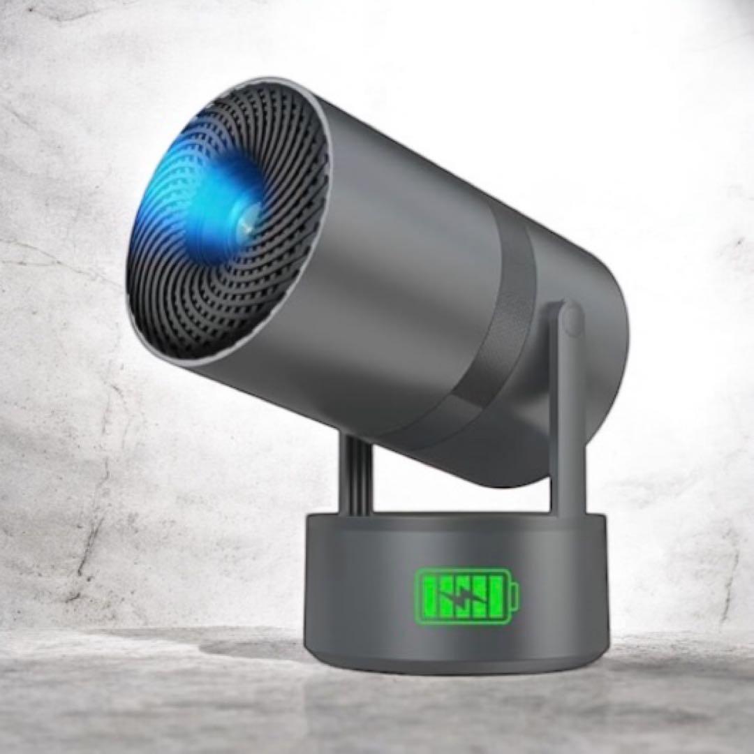 2026最新　プロジェクター 小型 バッテリー内蔵 AndroidTV 天井投影