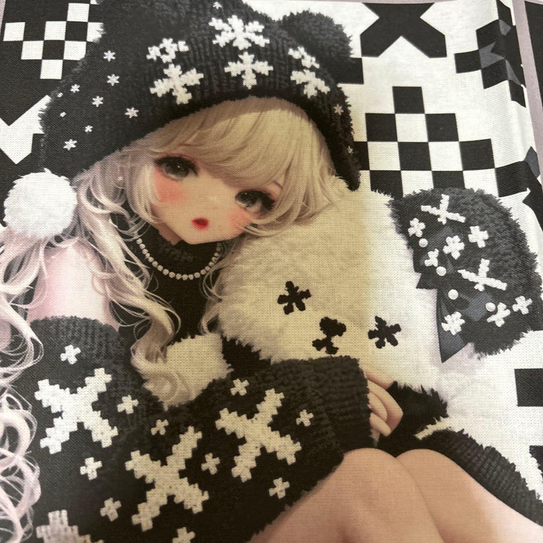 ハンドメイドハンカチ、ポーチ　見本